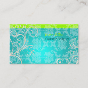 PixDezines Snyggt Pearl Swirls Visitkort