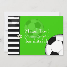 PixDezines soccer pub mitzvah/DIY färg Inbjudningar