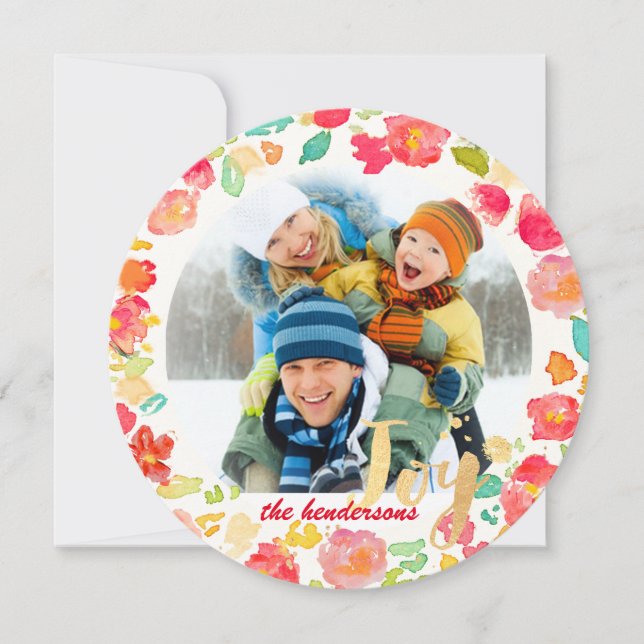 PixDezines sophie's garden/jul kort (Framsida)