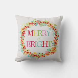 PixDezines sophie's trädgård/dyy text+bckgrand Kudde