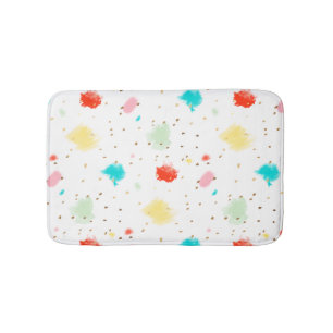 PixDezines Sprinkles Digital Watercolor Badrumsmatta