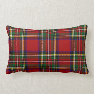 PixDezines stewart tartan Lumbarkudde