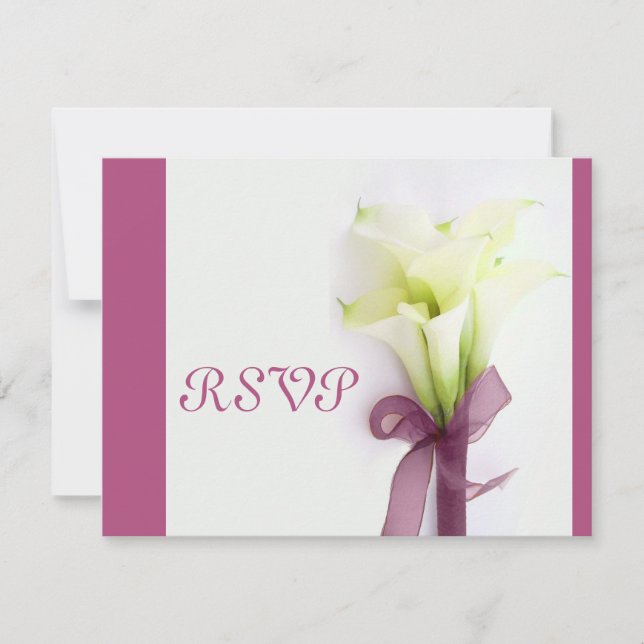 PixDezines STORE OSA/CALLA LILIES BOUQUET OSA Kort (Framsida)