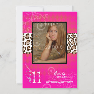 PixDezines studenten 2012/leopard/dyy bakgrund Inbjudningar
