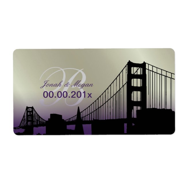 PixDezines sunset vid golden grind Fraktsedel (Framsidan)