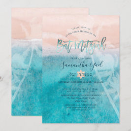 PixDezines surfar på Bat mitzvah inbjudan till fac