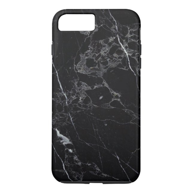 PixDezines SVART Case-Mate iPhone Skal (Baksida)