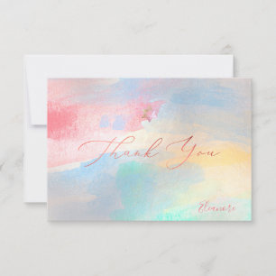 PixDezines TACK Mitzvah Brushed Watercolor OSA Kort
