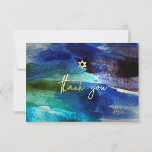 PixDezines TACK Pub Mitzvah Iridescent Aqua OSA Kort