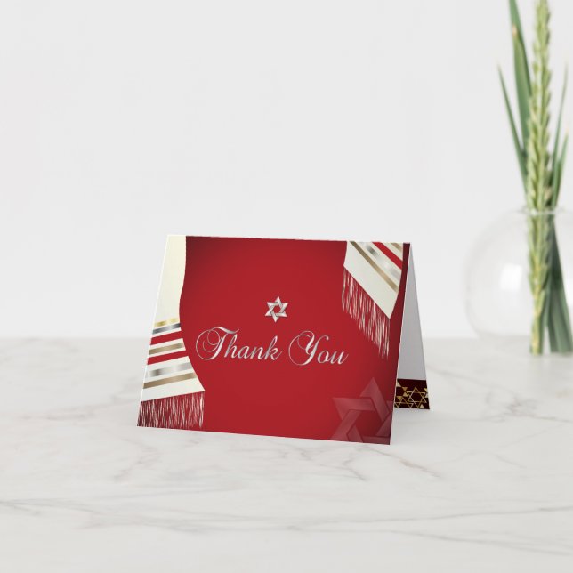 PixDezines tallit mitzvah tack vare DIY-bakgrund Kort (Framsida)