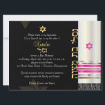 PixDezines Tallit/Star of David/DIY-bakgrund<br><div class="desc">PixDezines faux silke tallit bat mitzvah... trimmad med faux guld, silver, koppar och shock rosa... drapes över inbjudan... är naturligtvis anpassadet, liksom typsnitt och färg. Talliten har silver, guld, koppar och rosa. Skicka oss ett e-postmeddelande till ditt hebreiska namn och engelska namn om du vill använda det aktuella teckensnittet som...</div>