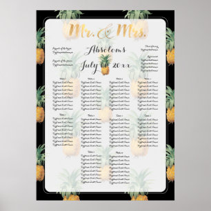 PixDezines tallrikar sittplatsschema/DIY-bakgrund Poster