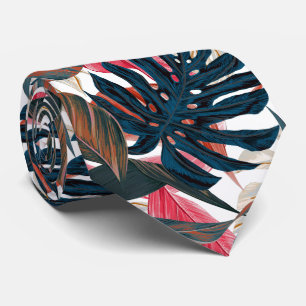 PixDezines Thunder Blue Rust Tropical Foliage Slips