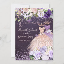 PixDezines Twillingars Quinceanera RoseGold Dusty 