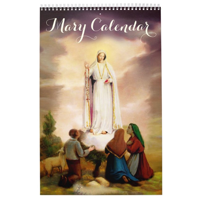 PixDezines-utseendet på vår Dam, Virgin Mary Kalender (Omslag)