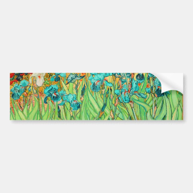 PixDezines van gogh iris/st. remi Bildekal (Framsidan)