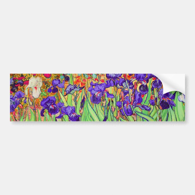 PixDezines van gogh iris/st. remi Bildekal (Framsidan)