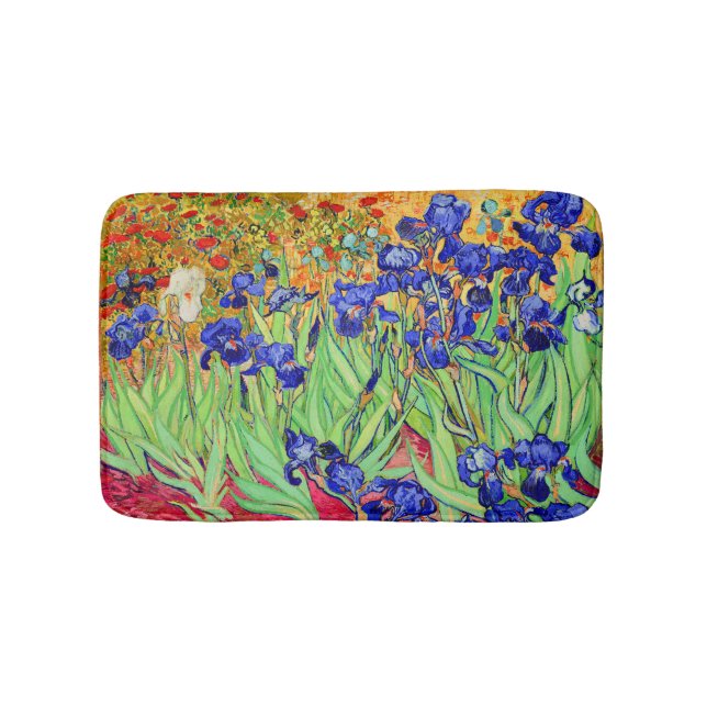 PixDezines van gogh iris/st. remy Badrumsmatta (Framsidan)