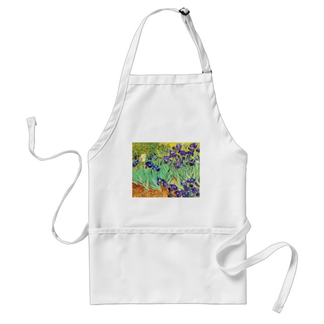 PixDezines van gogh iris/st. remy Förkläde (Framsidan)
