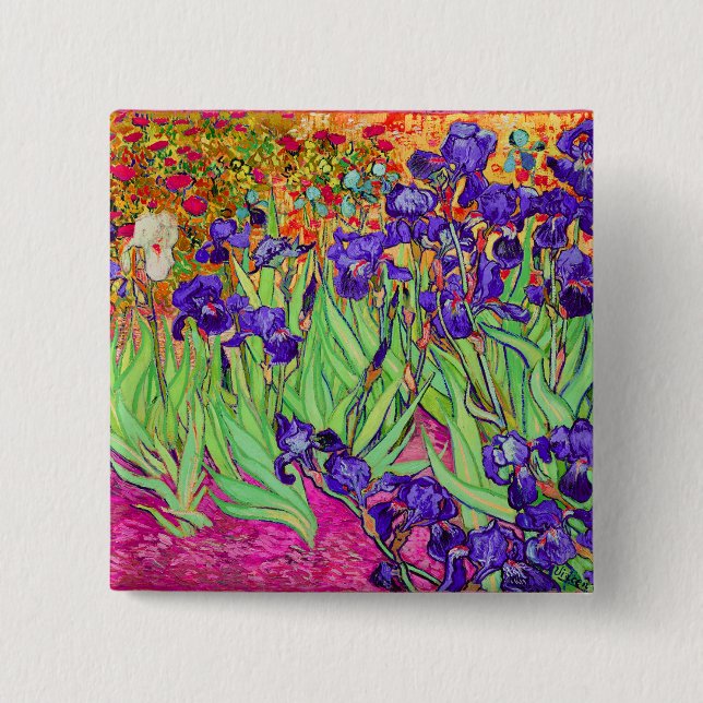 PixDezines van gogh iris/st. remy Knapp (Framsida)
