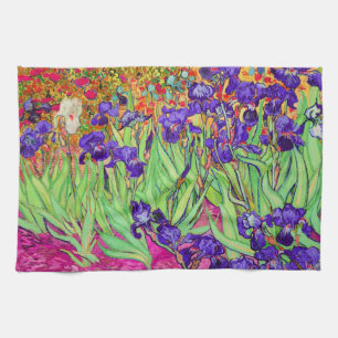 PixDezines van gogh iris/st. remy Kökshandduk