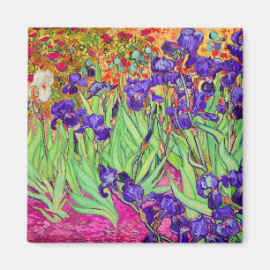 PixDezines van gogh iris/st. remy Magnet