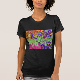 PixDezines van gogh iris/st. remy Tee