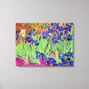 PixDezines van gogh irises/st. remy Canvastryck