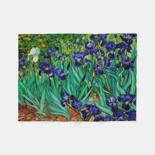 PixDezines van gogh/purpur irisar/st. remy Fleecefilt