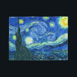 PixDezines van gogh/Starry night Fleecefilt<br><div class="desc">Van Goghs berömd,  "Starry Natt". Under sin vistelse på Saint Remy-asyl på 1880-talet skildrade van Gogh det rullande backe och cypress träd som han såg från sitt fönster.  Digitalt utökat med PixDezines.  Copyright © 2008-2016 PixDezines.com™ och PixDezines™ på zazzle.com. Alla rättigheter förbehållna.</div>
