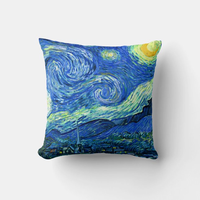 PixDezines van gogh Starry night Kudde (Framsida)