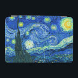 PixDezines Van Gogh Starry Night/St. Remy iPad Mini Skydd<br><div class="desc">Van Goghs berömd,  "Starry Natt". Under sin vistelse på Saint Remy-asyl på 1880-talet skildrade van Gogh det rullande backe och cypress träd som han såg från sitt fönster.  Digitalt utökat med PixDezines.  Copyright © 2008-2016 PixDezines.com™ och PixDezines™ på zazzle.com. Alla rättigheter förbehållna.</div>
