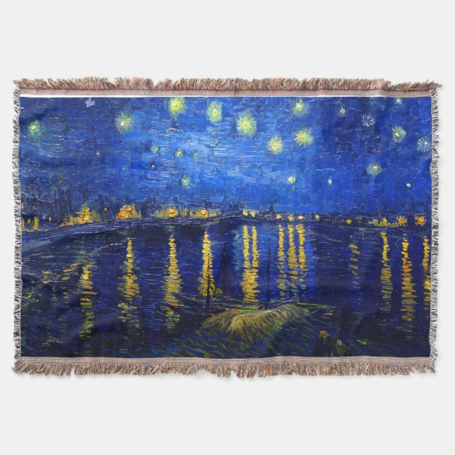PixDezines Van Gogh Starry night sur Rhone Filt (Framsidan)