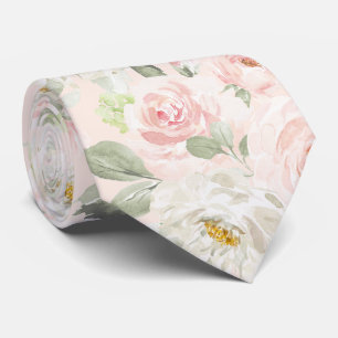 PixDezines Vattenfärg Ljust Rosa Rosor DIY Bakgrun Slips