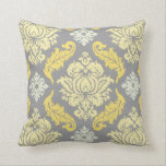 PixDezines venezia damask/dyy bakgrund Kudde<br><div class="desc">PixDezines färgstarka veneziakdamm i gult grått för din dekorerade dekorfärg,  lätt dysibakgrund färg. Mer bakgrundsinformation färg att välja mellan,  PixDezines gör det enkelt...  Kopiera och klistra in på motsatt sida,  om så önskas. com</div>