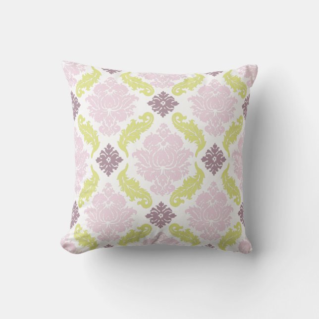 PixDezines venezia damask/dyy bakgrund Kudde (Framsida)