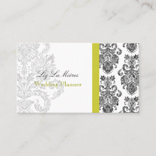 PixDezines Victorian Damask/DIY färger Visitkort