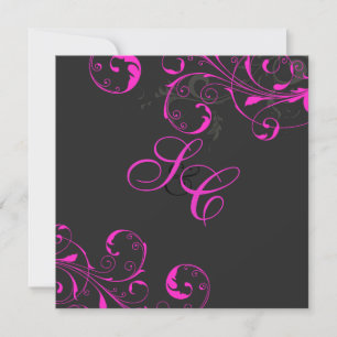 PixDezines Vinjespolare, Neon Rosa/DIY färg Inbjudningar