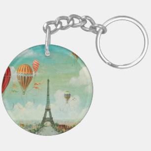 PixDezines vintage-ballonger över paris