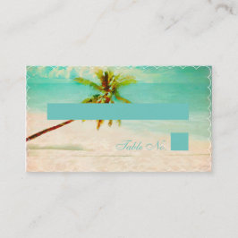 PixDezines Vintage Beach/Escort /PlaceCard Placeringskort