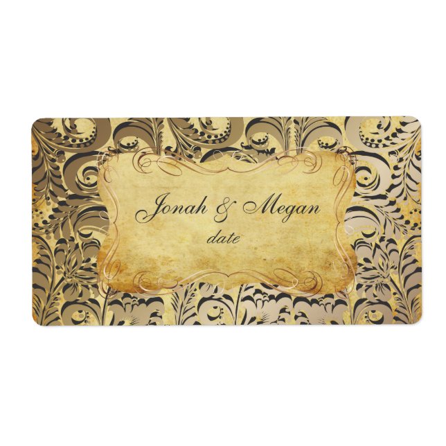 PixDezines vintage bellissimo-damm Fraktsedel (Framsidan)