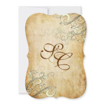 PixDezines VINTAGE CREAM SWIRLS/FAUX-PARACHMENT