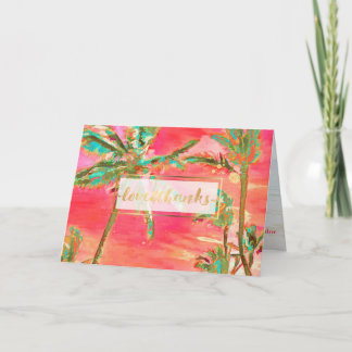 PixDezines Vintage Hawaii/Tack Tack Kort