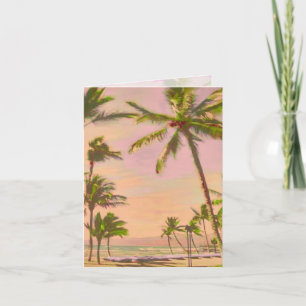 PixDezines vintage hawaiian/DIYcolor! Tack Kort