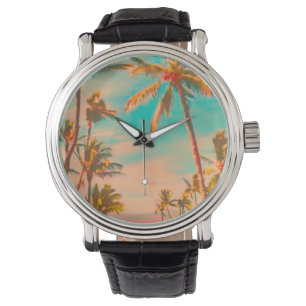 PixDezines vintage hawaiianskt strand Armbandsur