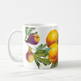 PixDezines Vintage Orchard Figs, persikor+plommon Kaffemugg