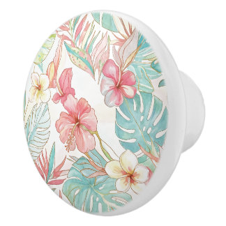 PixDezines Vintage Pastell H2 Hawaii Blommor och b Knopp