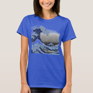 PixDezines Vintage, Stora vågen, Hokusai 葛飾北斎の神奈川沖 Tee