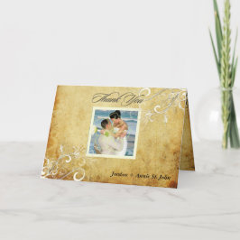 PixDezines Vintage Swirls/Wedding Tack Kort