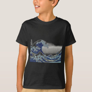 PixDezines-Vintage, Underbar Wave, Hokusai 葛 飾 北 斎 Tee Shirt